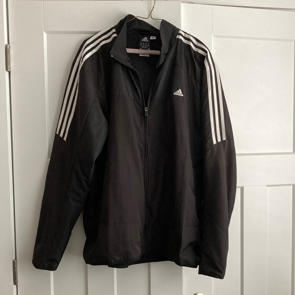Adidas black 2XL jacket Men’s